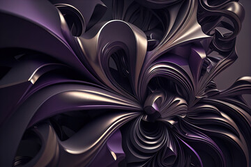 colorful abstract original wallpaper with lines and swirls