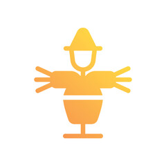 Scarecrow vector icon