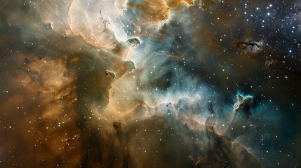Obraz na płótnie Canvas Interstellar Reverie: A Marvelous Voyage Through the Endless Starry Expanse