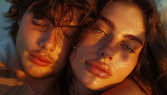 Intentionally obscured woman's portrait prompting the viewer's curiosity and imagination