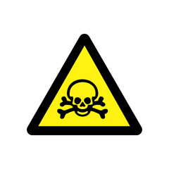 Yellow warning - poisonous 
