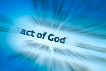 Act of God - Damnum Fatale