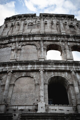 Old roman architecture, Rome, Italy
