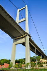 bosphorus bridge on the bosphorus, istanbul