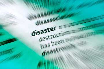 A disaster is a serious problem that happens over a period of time and causes so much harm to...