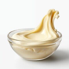 Heavy Cream isolated on transparent background --