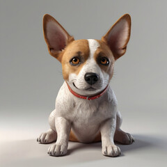 3D Dog Model
