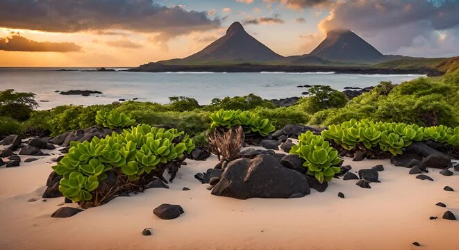 Galapagos Island, in Ecuador.	

