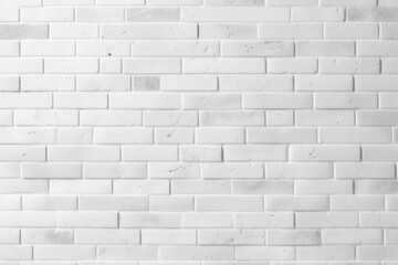 pure white brick wall, texture, background, free space, for design, copy space