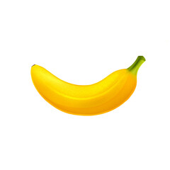 banana isolated on transparent background