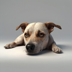3D Dog Model