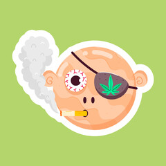 Latest Bundle of Marijuana Culture Flat Stickers 

