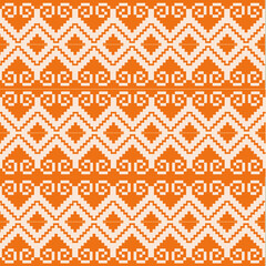 Traditional ethnic,geometric ethnic fabric pattern for textiles,rugs, wallpaper,clothing,sarong,batik,wrap,embroidery,print, background,cover,illustration,green,white,orange patterns