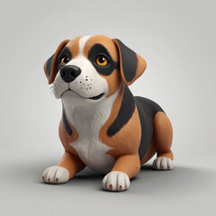 3D Dog Model