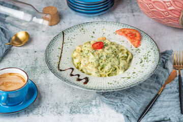 pasta seafood 