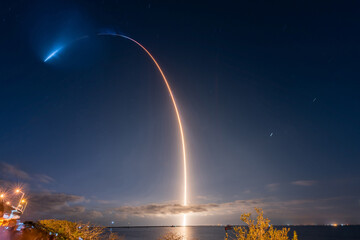 NASA Astronaut Rocket Launch to Space Station