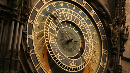 Astronomical clock in Prague Czech Republic