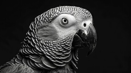 Obraz premium A macaw in the jungle