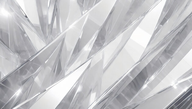 white prism glass abstract background closeup shards backdrop wallpaper