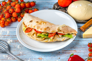 sandwich with cheese