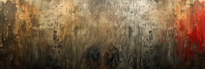 Fototapeta premium Abstract grunge texture with a spectrum of warm to cool hues. Ideal for backgrounds or graphic design overlays. 