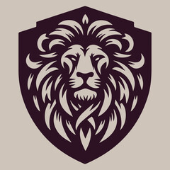 Lion - Feline, Leo, Head, Icon Symbol, Side View