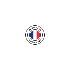 Made in France label, Made in France logo vector graphics