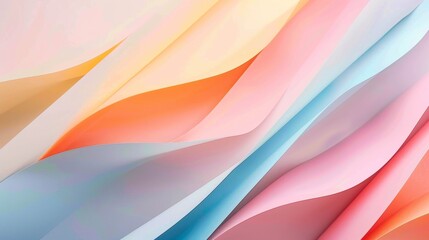 Naklejka premium minimalist gradient, subtle color shifts, focus on clean lines