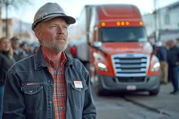 Truck Driver's Fleet Compliance Training Scenes from training sessions focused on regulatory compliance for trucking fleets