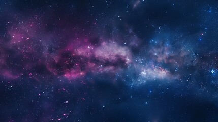 Galactic Gaze: The Enchanting Eyes Drawn Deeply into the Starry Sky - obrazy, fototapety, plakaty