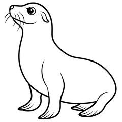 illustration of a seal