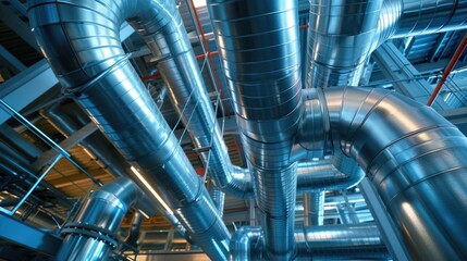 The evolution of industrial equipment witnesses a transformative phase with the advent of innovative steel pipe designs in ventilation systems. - Powered by Adobe