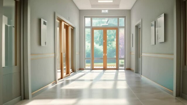 video hallway interior windows and doors