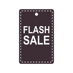 flash sale badge rectangle form best price best deal discount big offer cheap price set black background