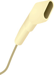 QR or bar code scanner. vector