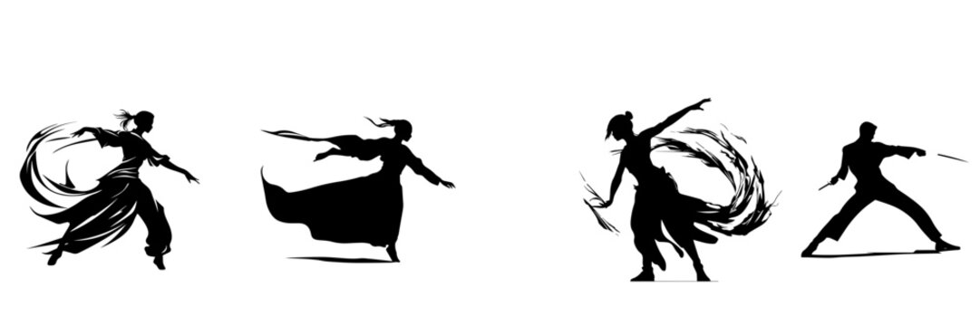 dfdf  silhouettes