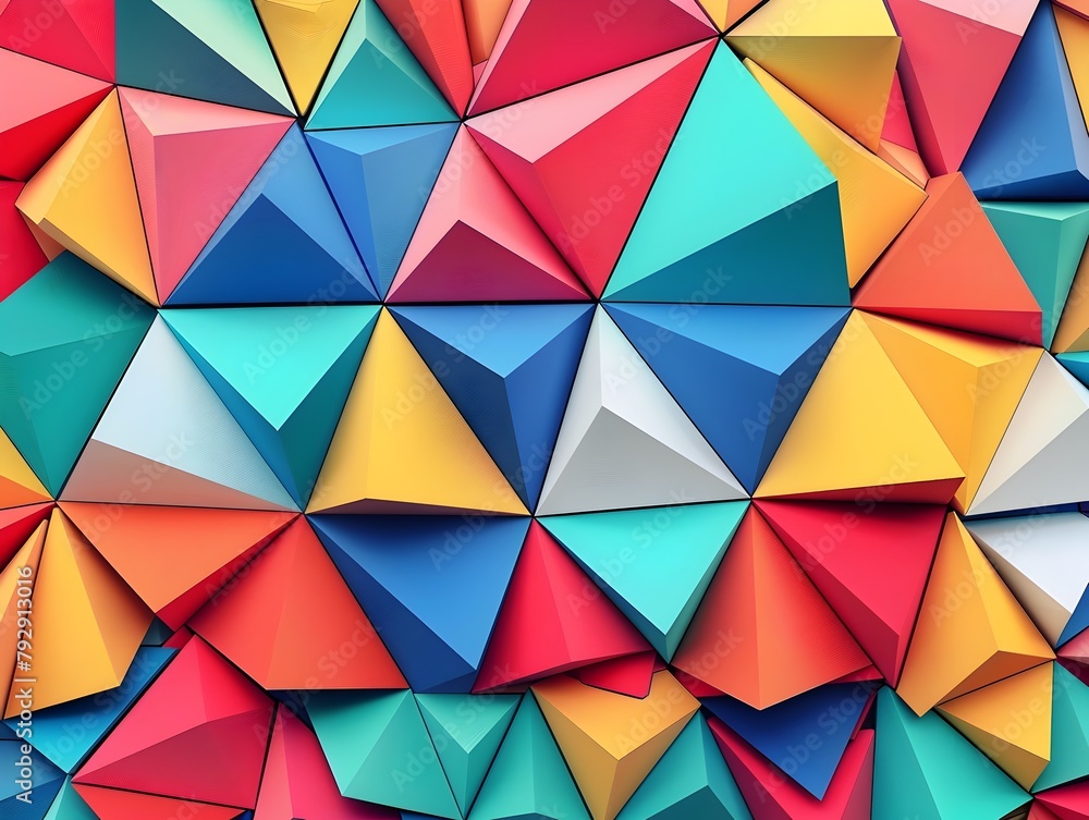 Poster geometric patterns in svg style a modern digital design approach