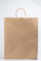 Clean empty brown paper bag