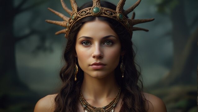 The goddess of the forest