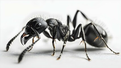Black Ants: A Closeup Look at Their Social Structure, Foraging Behavior, and Ecological Significance. Concept Ants, Social Structure, Foraging Behavior, Ecological Significance, Black Ants
