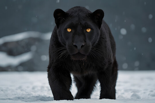 panter in the wild