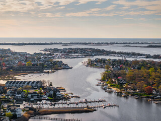Ocean County New Jersey from an aerial view © vin
