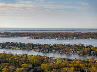 Brick New Jersey from an elevated view
