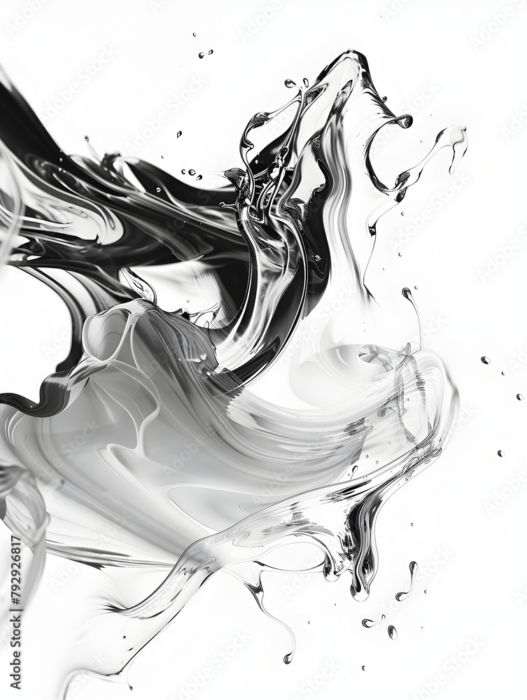 Poster svg style a captivating blend of abstract design and technical precision