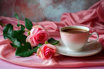 Elegant Coffee Affair: Rose Infusion