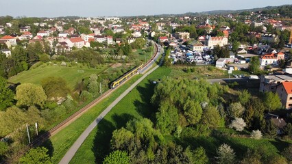Pociąg w Wieliczce © Malopolskie