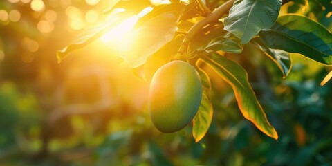 Sun-Kissed Mangoes: A Fresh Harvest