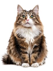 Obraz premium Stunning SVG Cat Photograph Set Against a Breathtaking Sunset or Vibrant Wildflower Field