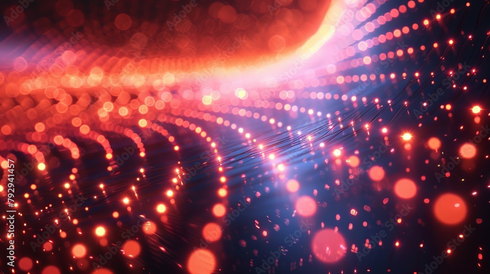 Aufkleber graphic of dotted circles for decoration or as a background in digital technology