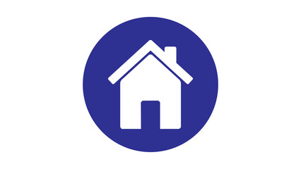 Fototapeta premium Haus button